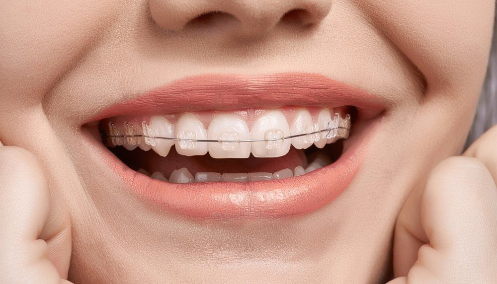 Brackets de zafiro en clínica dental en Recoleta